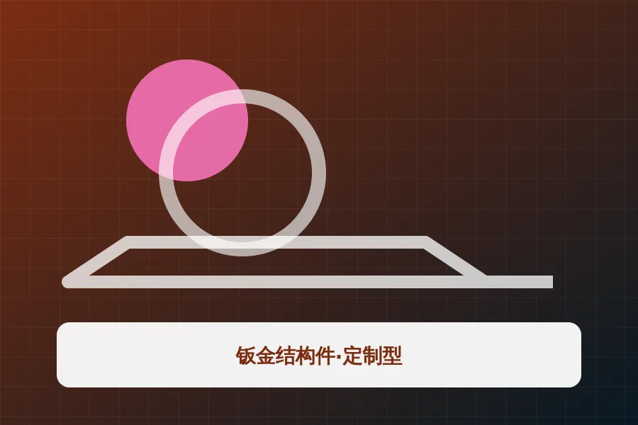 钣金结构件·定制型应用示意图