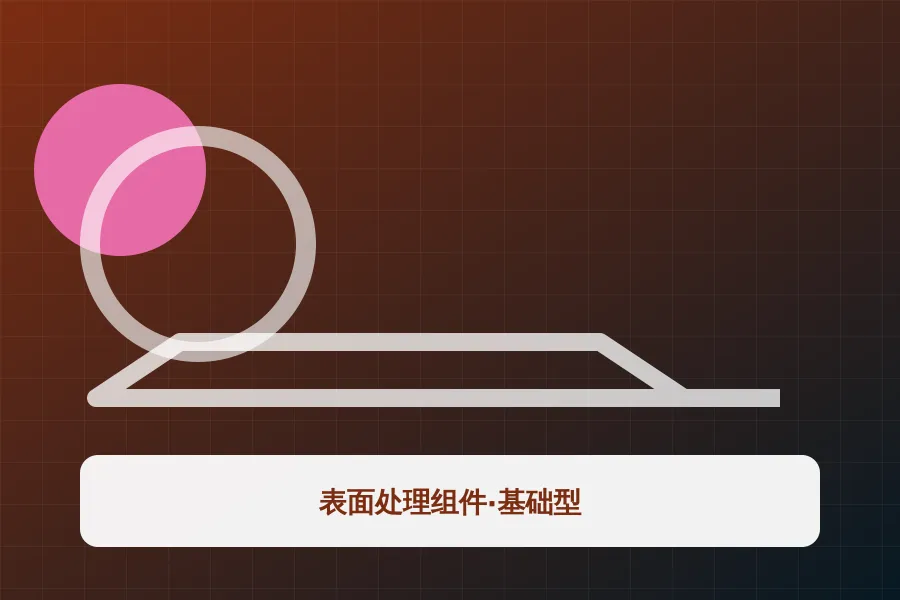 表面处理组件·基础型应用示意图